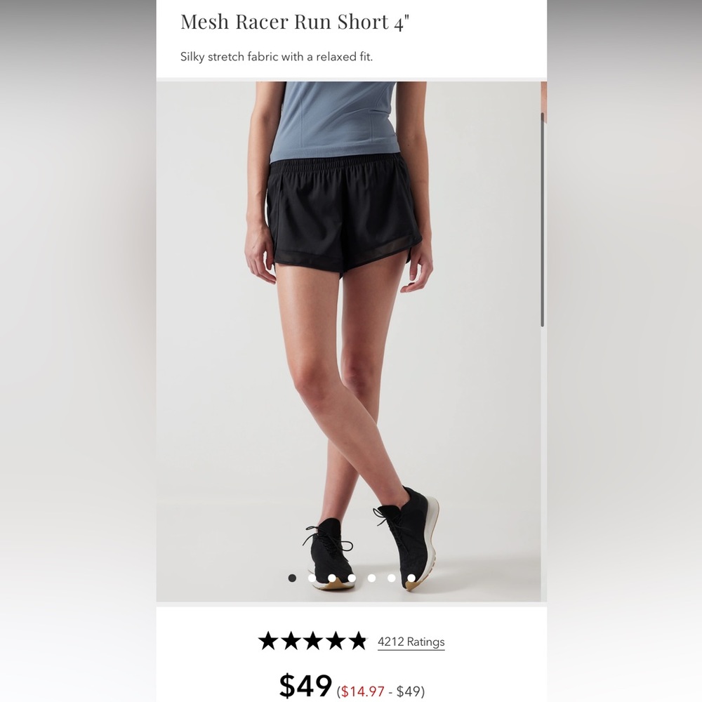 Race runner athlete mesh shorts